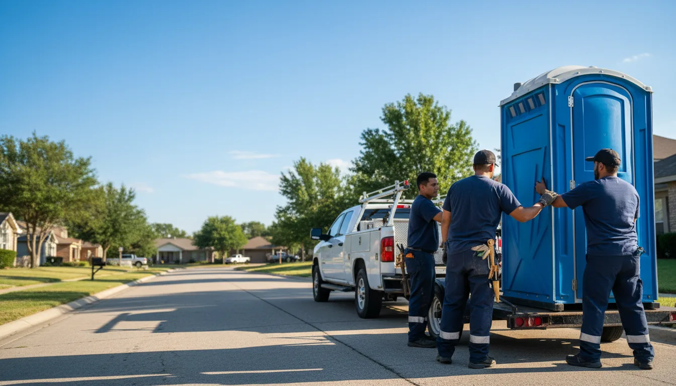 Portable Toilet Rental in Pauls Valley, OK near me
